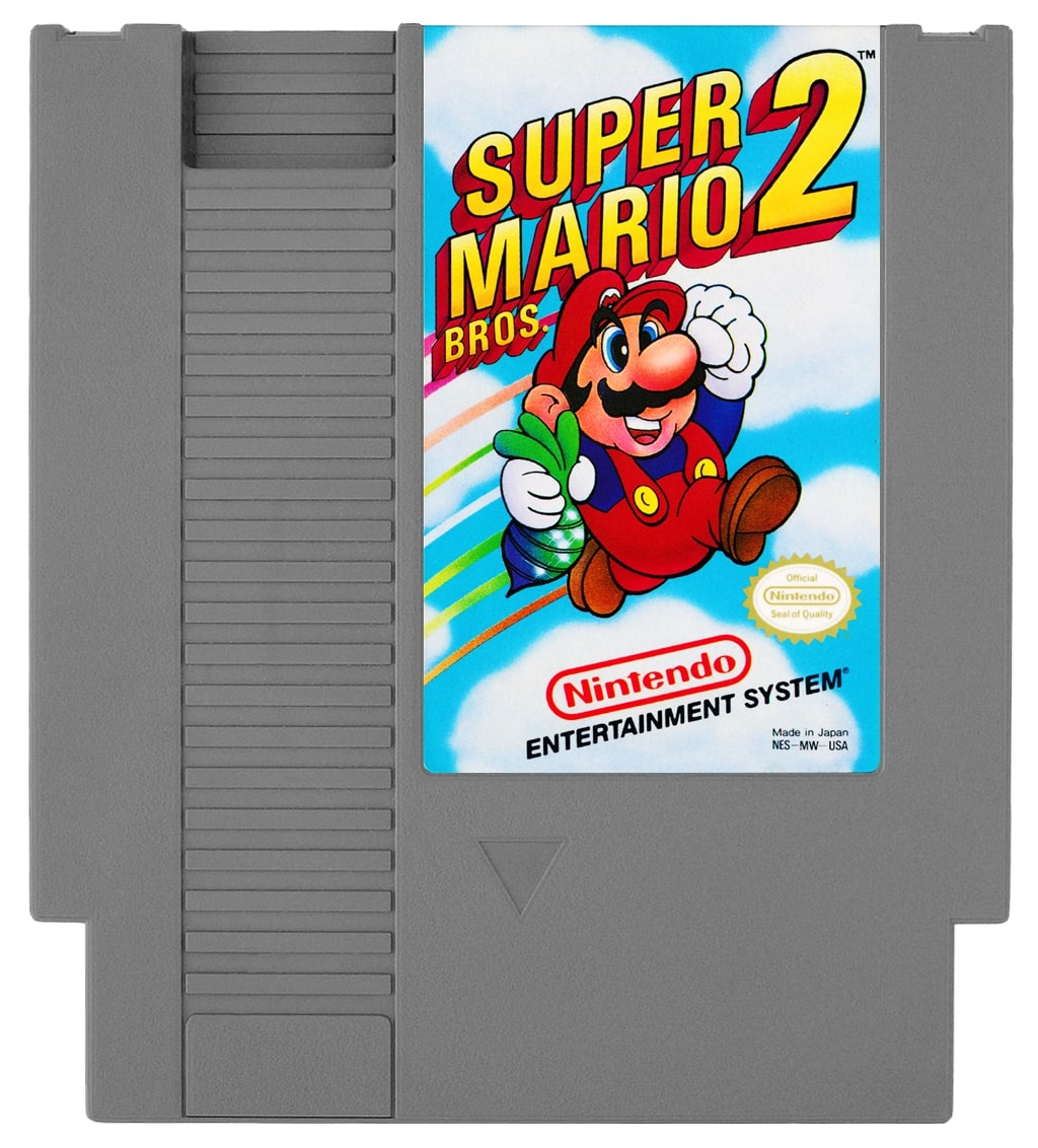 Super Mario Bros. 2 NES - Video Game - Used - CaveGamers - Image 3