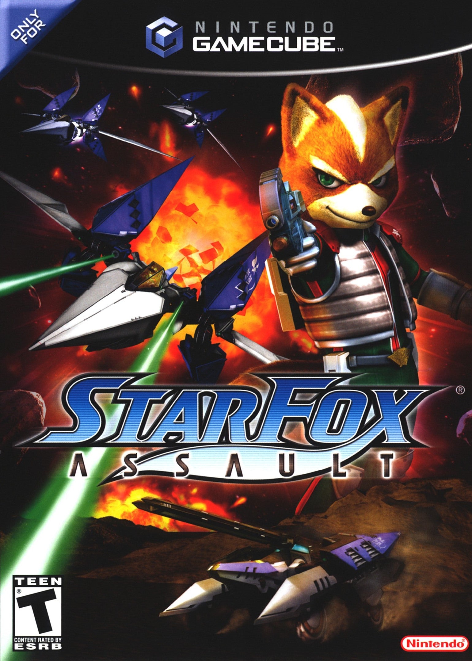 Star Fox Assault GameCube - Video Game - Used - CaveGamers