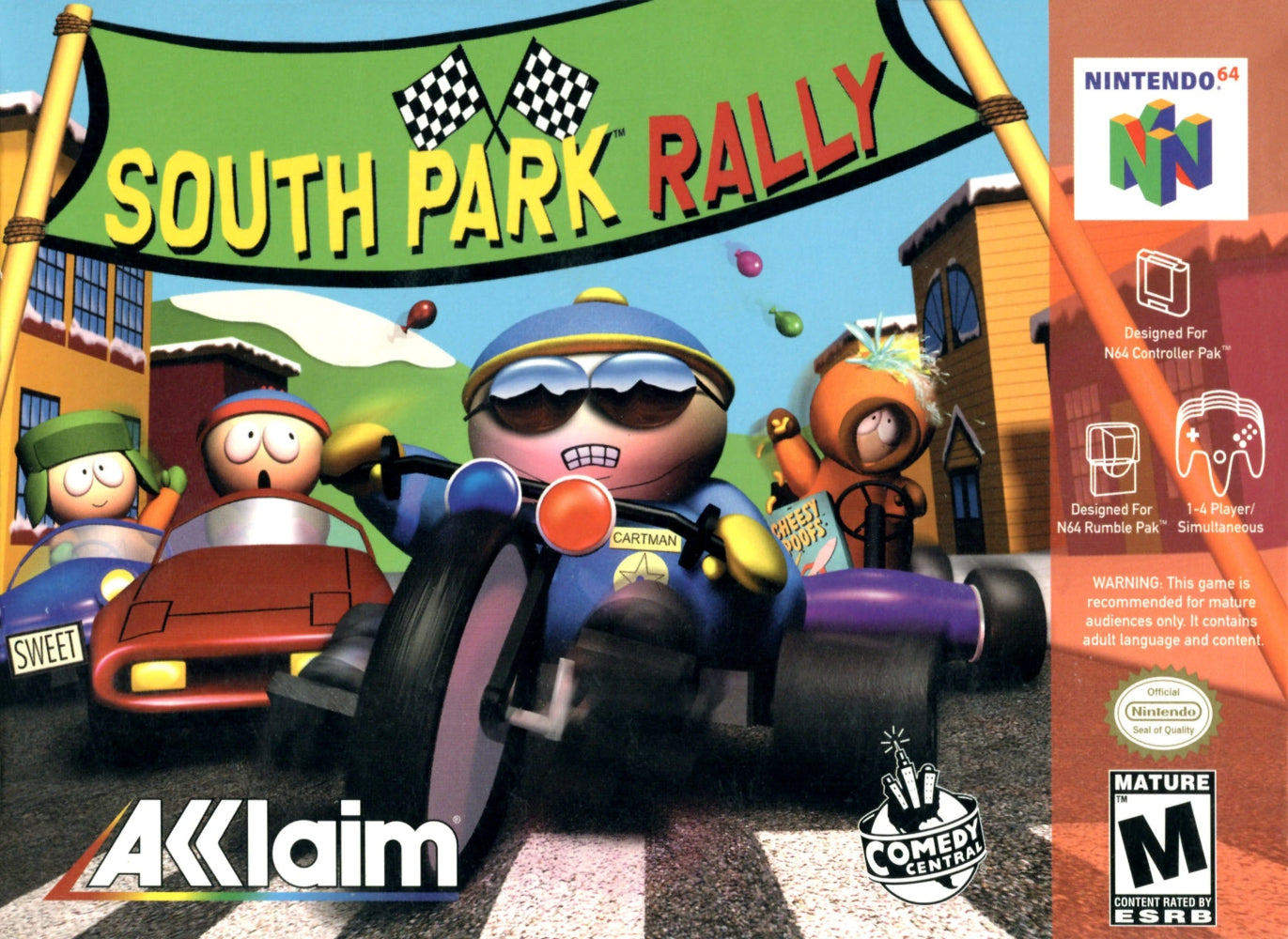 South Park: Rally N64 - Video Game - Used - CaveGamers