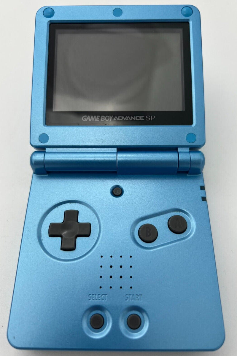 Game Boy Advance SP - Surf Blue Edition - Video Game System - Used - CaveGamers