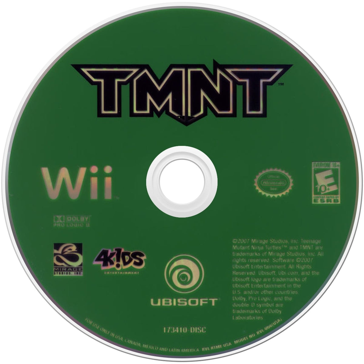 TMNT Wii - Video Game - Used - CaveGamers - Image 3