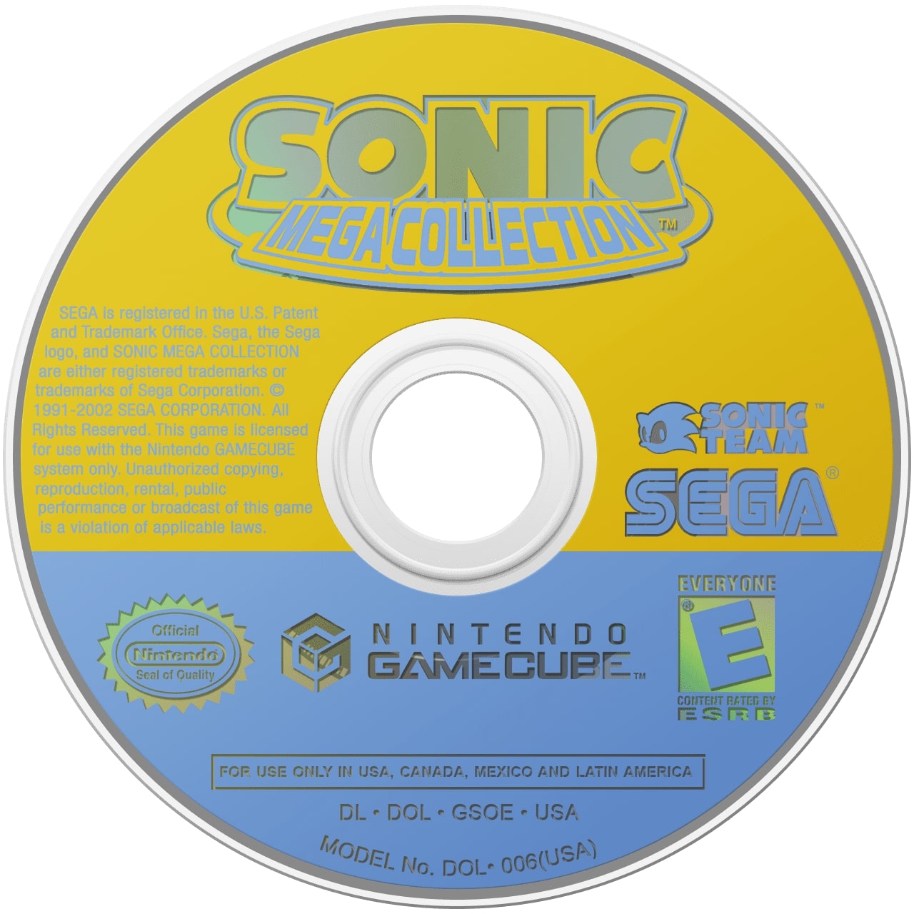 Sonic Mega Collection GameCube - Video Game - Used - CaveGamers - Image 3