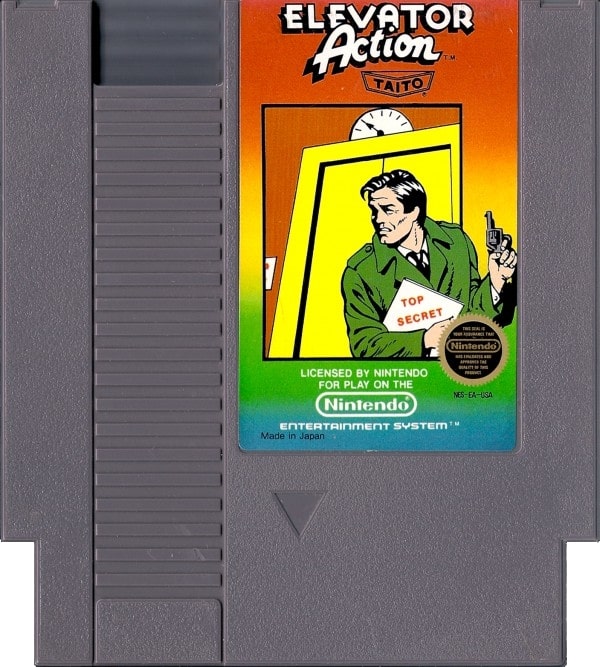Elevator Action NES - Video Game - Used - CaveGamers - Image 3