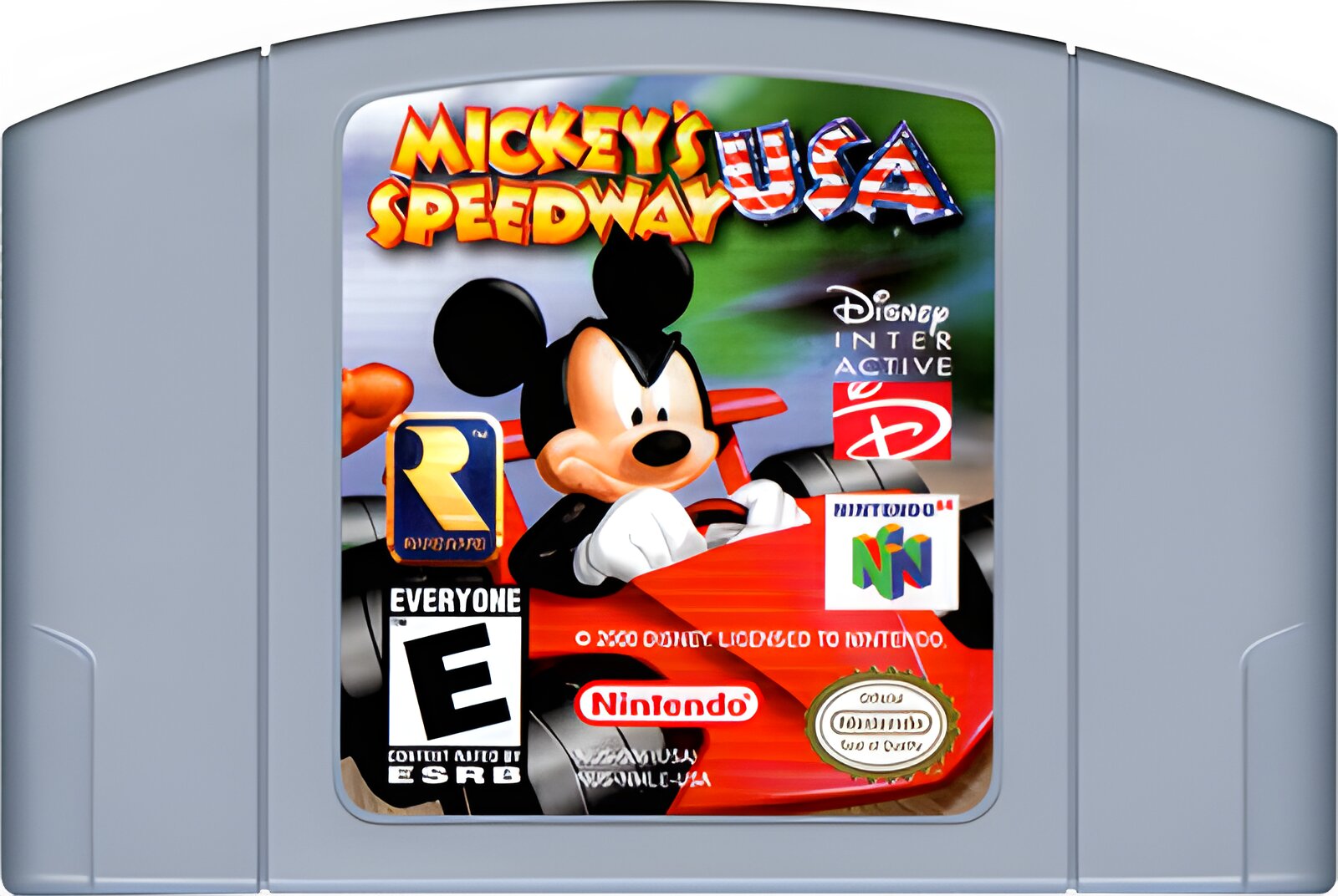 Mickey's Speedway USA N64 - Video Game - Used - CaveGamers - Image 3