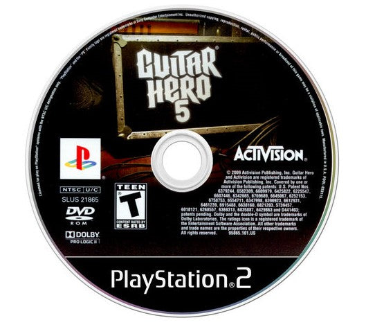 Guitar Hero 5 Wii - Video Game - Used - CaveGamers - Image 3
