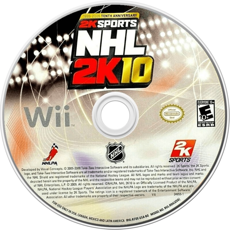 NHL 2K10 Wii - Video Game - Used - CaveGamers - Image 3