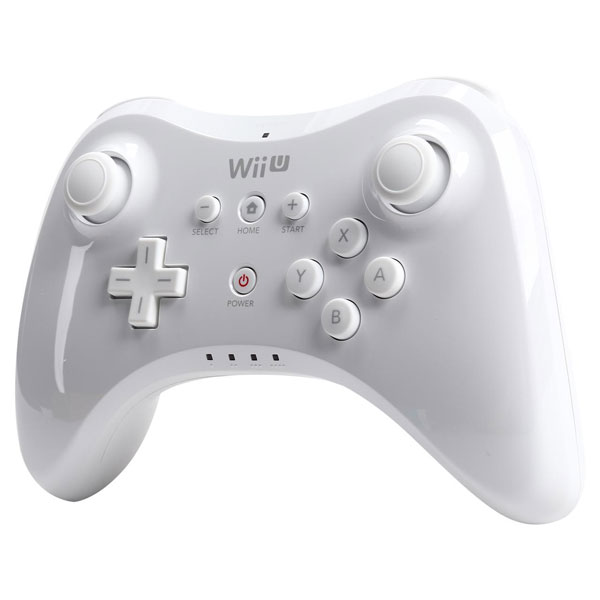 Wii U Pro Controller - White - Video Game Accessory - Used - CaveGamers - Image 4