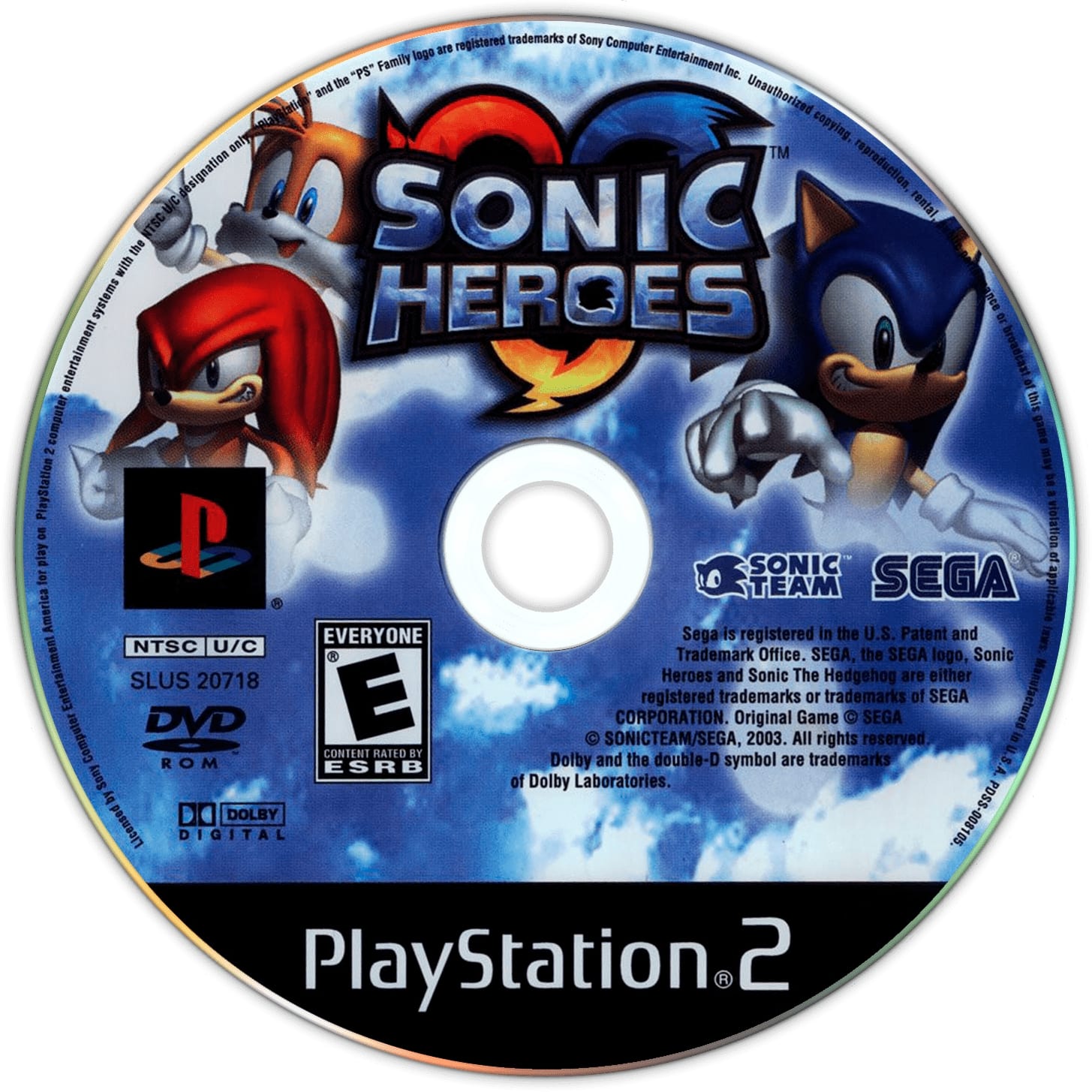 Sonic Heroes PS2 - Video Game - Used - CaveGamers - Image 3