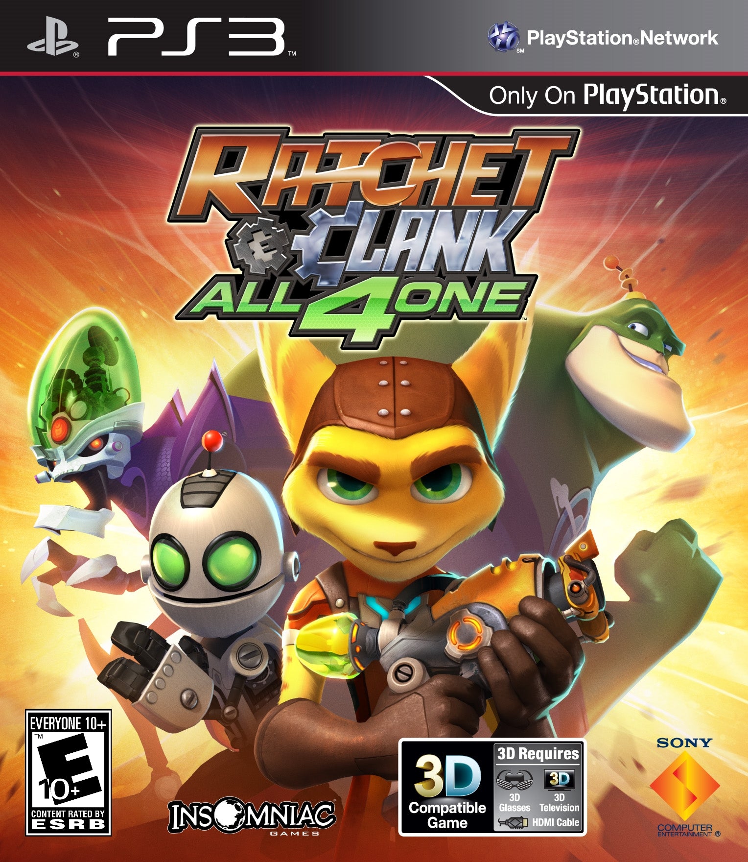 Ratchet & Clank: All 4 One PS3 - Video Game - Used - CaveGamers