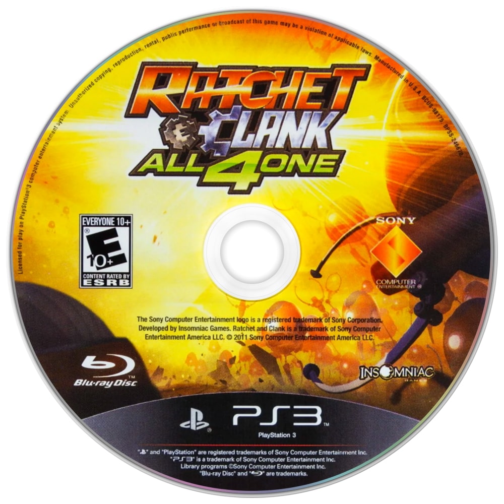 Ratchet & Clank: All 4 One PS3 - Video Game - Used - CaveGamers - Image 3