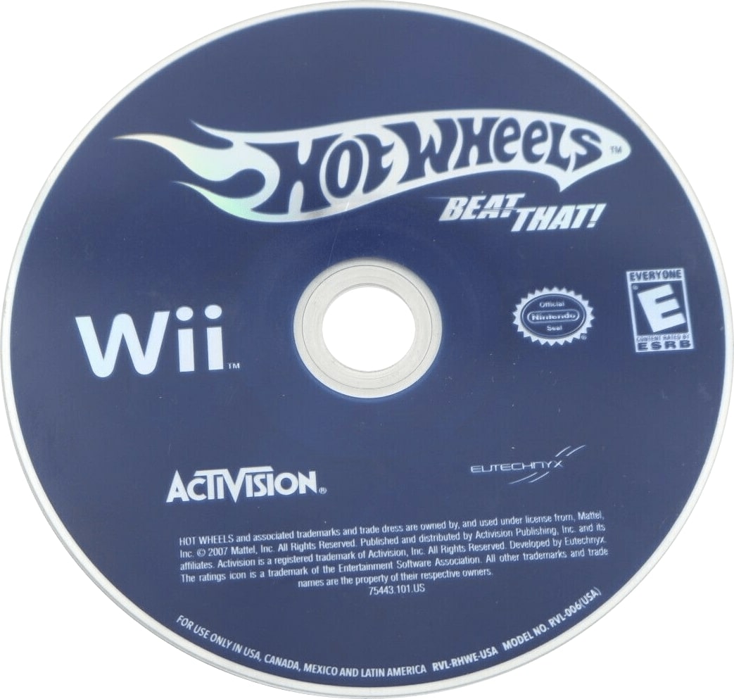 Hot Wheels Beat That! Wii - Video Game - Used - CaveGamers - Image 3