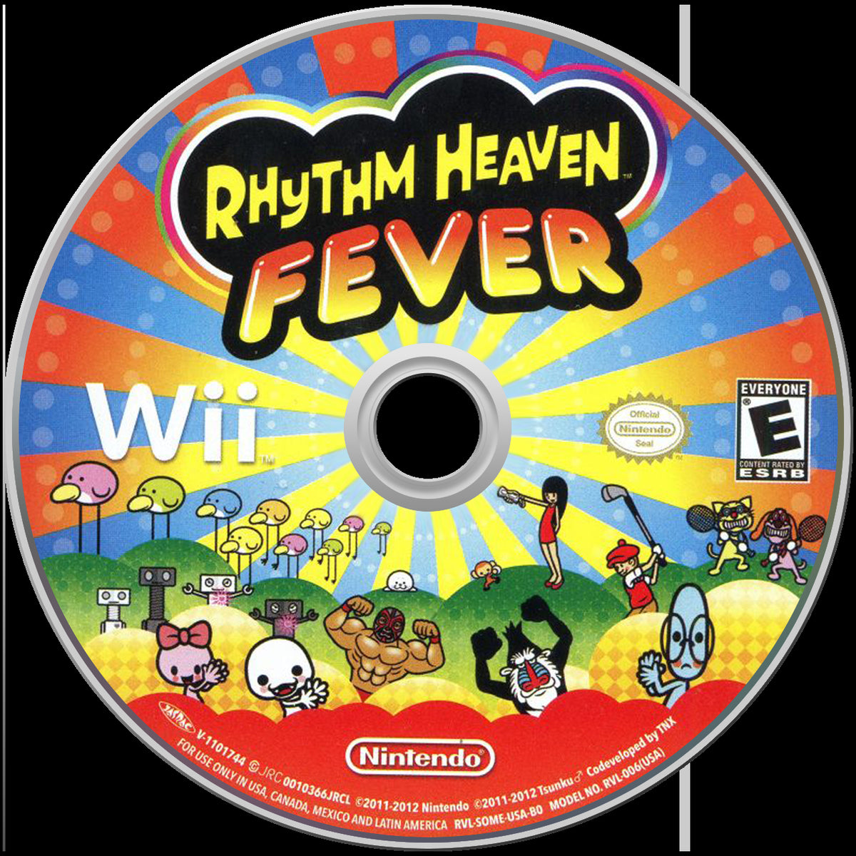 Rhythm Heaven Fever Wii - Video Game - Used - CaveGamers - Image 3