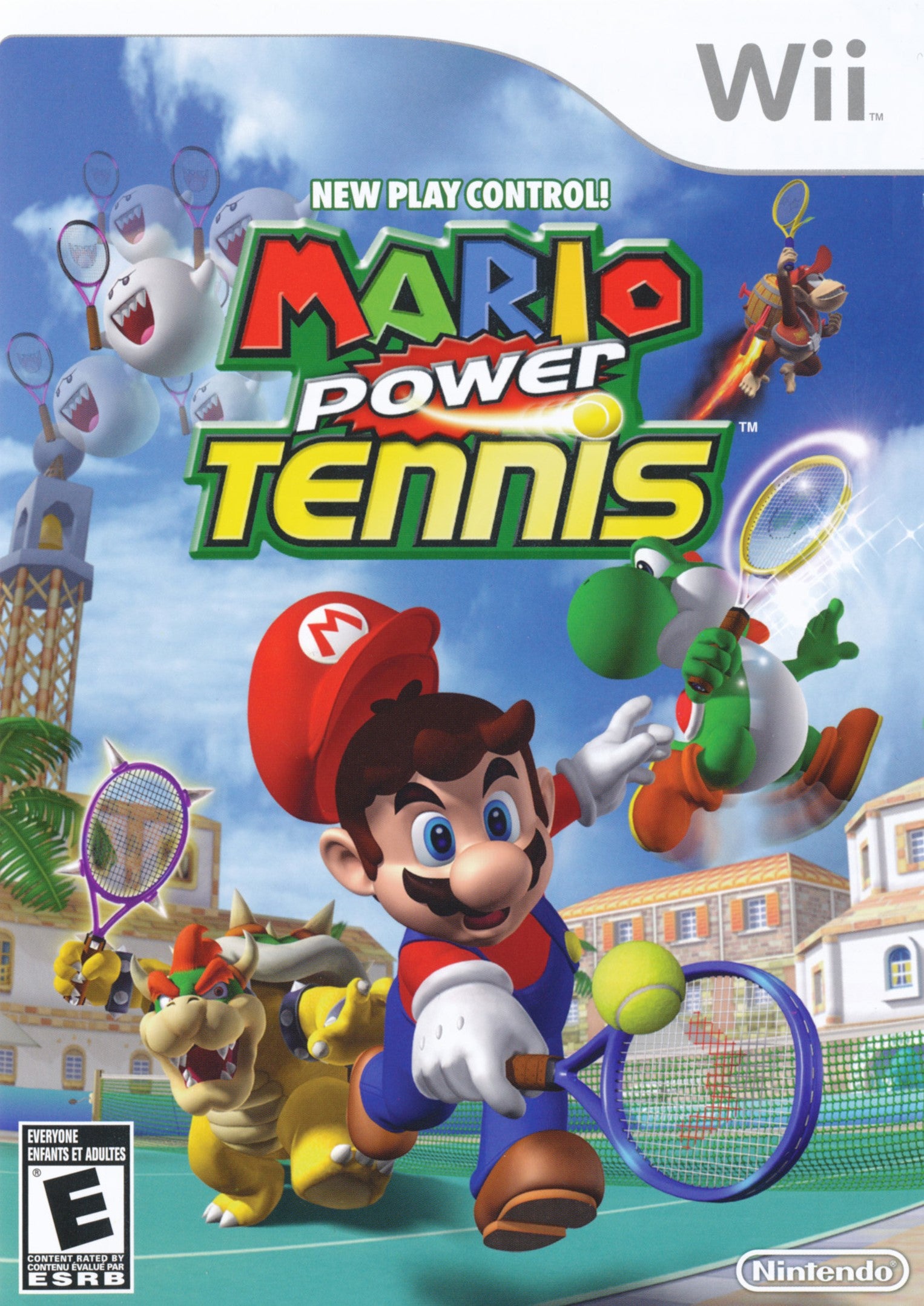 Mario Power Tennis Wii - Video Game - Used - CaveGamers