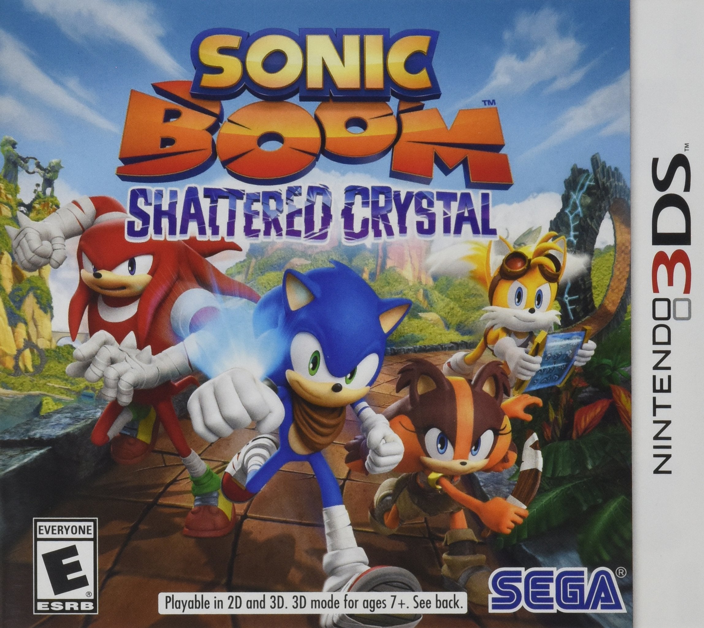 Sonic Boom: Shattered Crystal 3DS - Video Game - Used - CaveGamers
