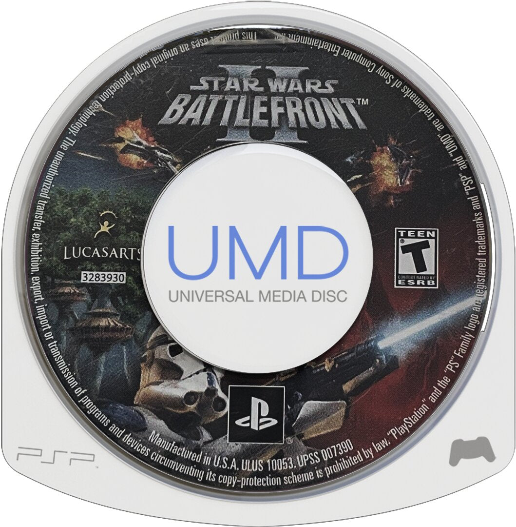 Star Wars Battlefront II PSP - Video Game - Used - CaveGamers - Image 3