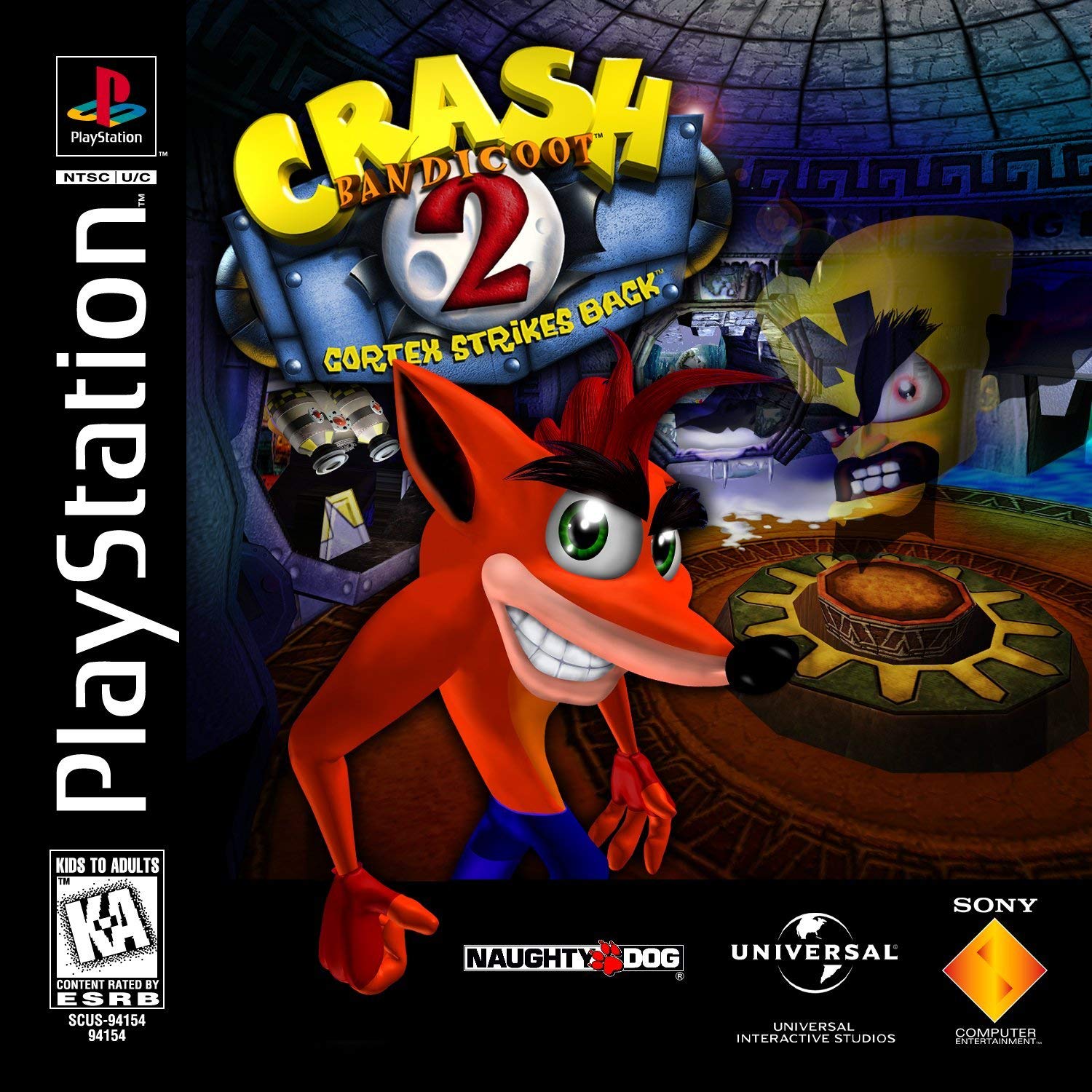 Crash Bandicoot 2: Cortex Strikes Back Playstation - Video Game - Used - CaveGamers