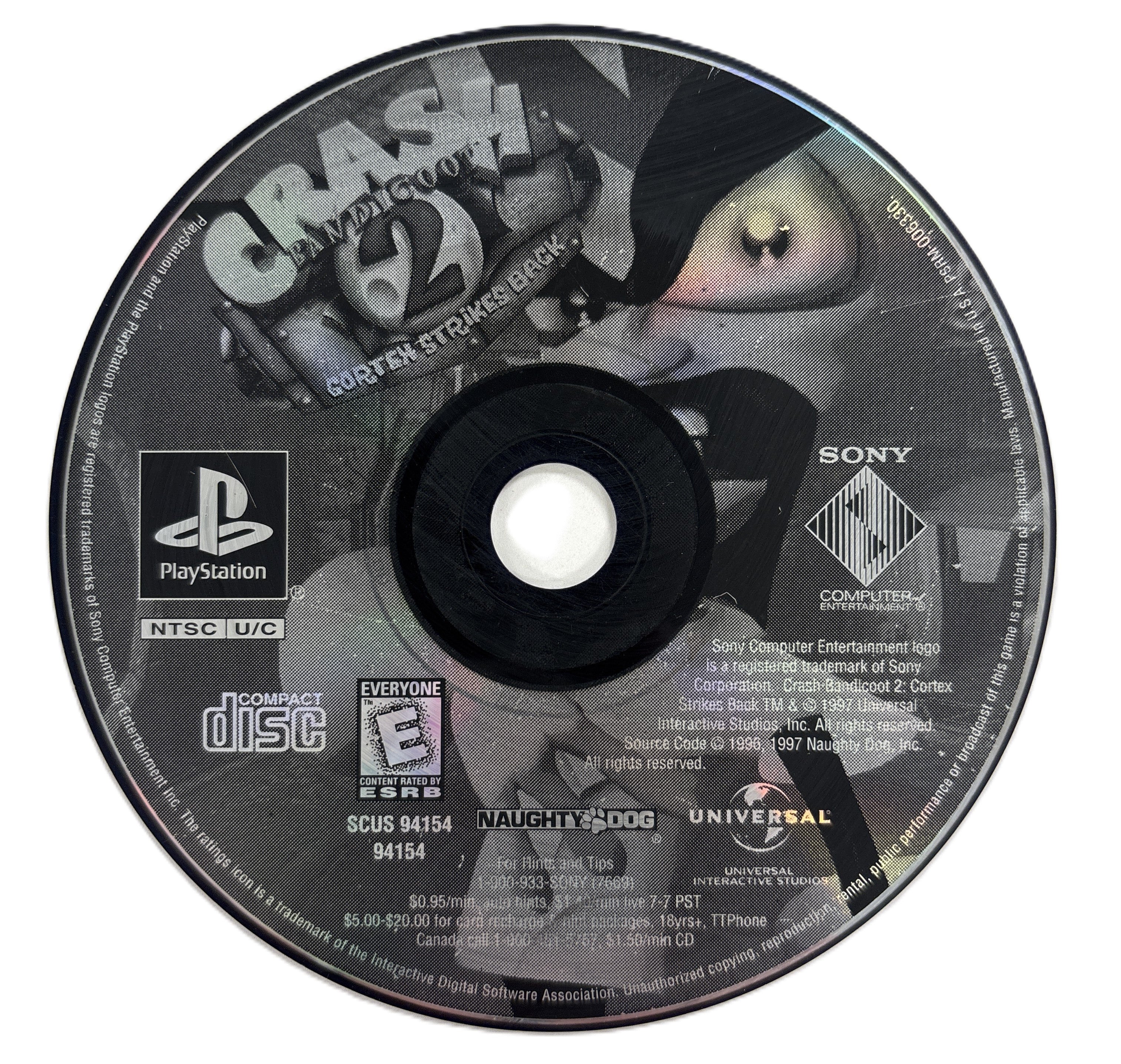 Crash Bandicoot 2: Cortex Strikes Back Playstation - Video Game - Used - CaveGamers - Image 3