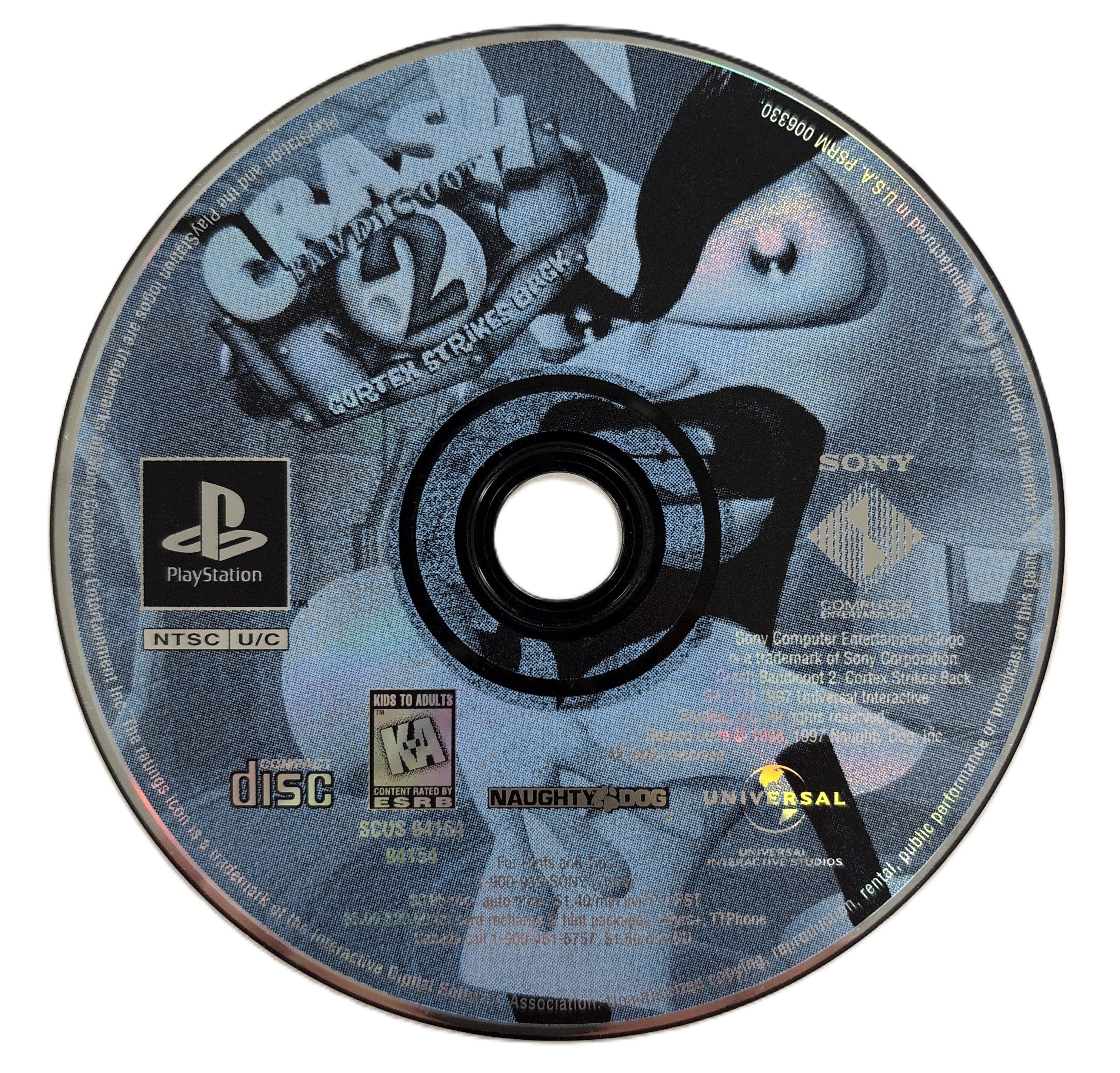 Crash Bandicoot 2: Cortex Strikes Back Playstation - Video Game - Used - CaveGamers - Image 4