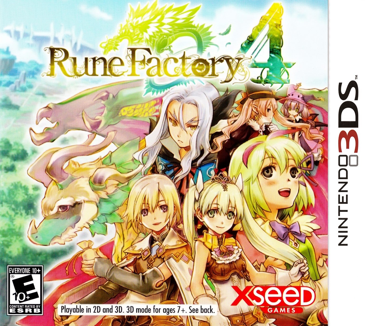 Rune Factory 4 3DS - Video Game - Used - CaveGamers