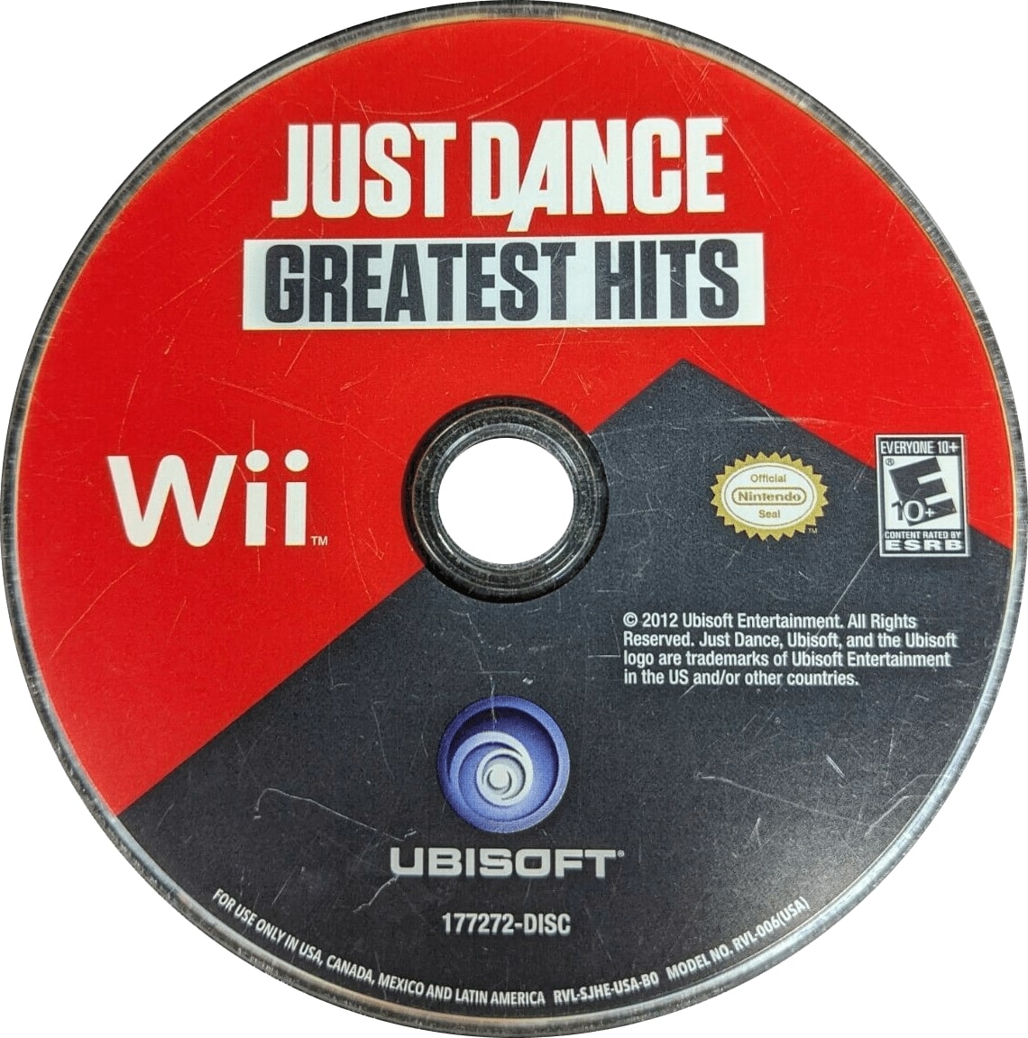 Just Dance Greatest Hits Wii - Video Game - Used - CaveGamers - Image 3