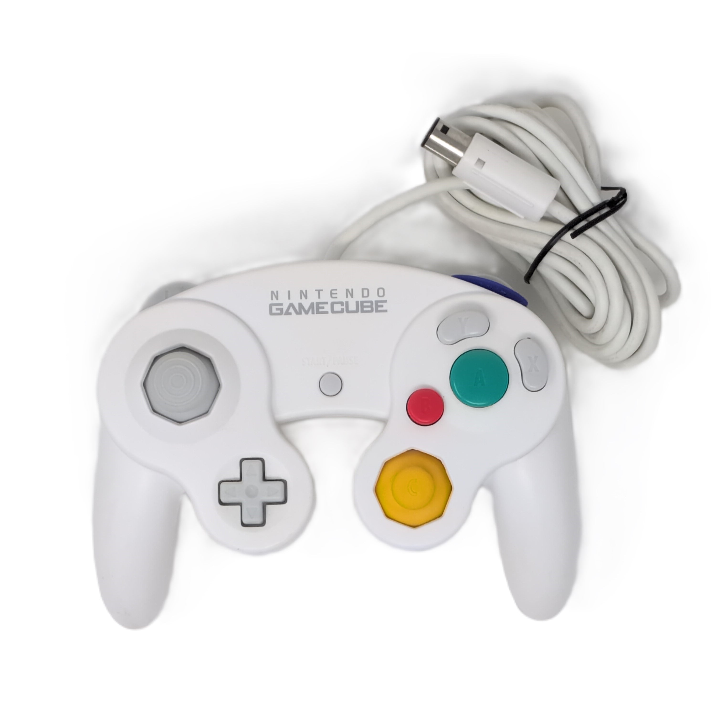 GameCube Controller - White - Video Game Accessory - Used - CaveGamers