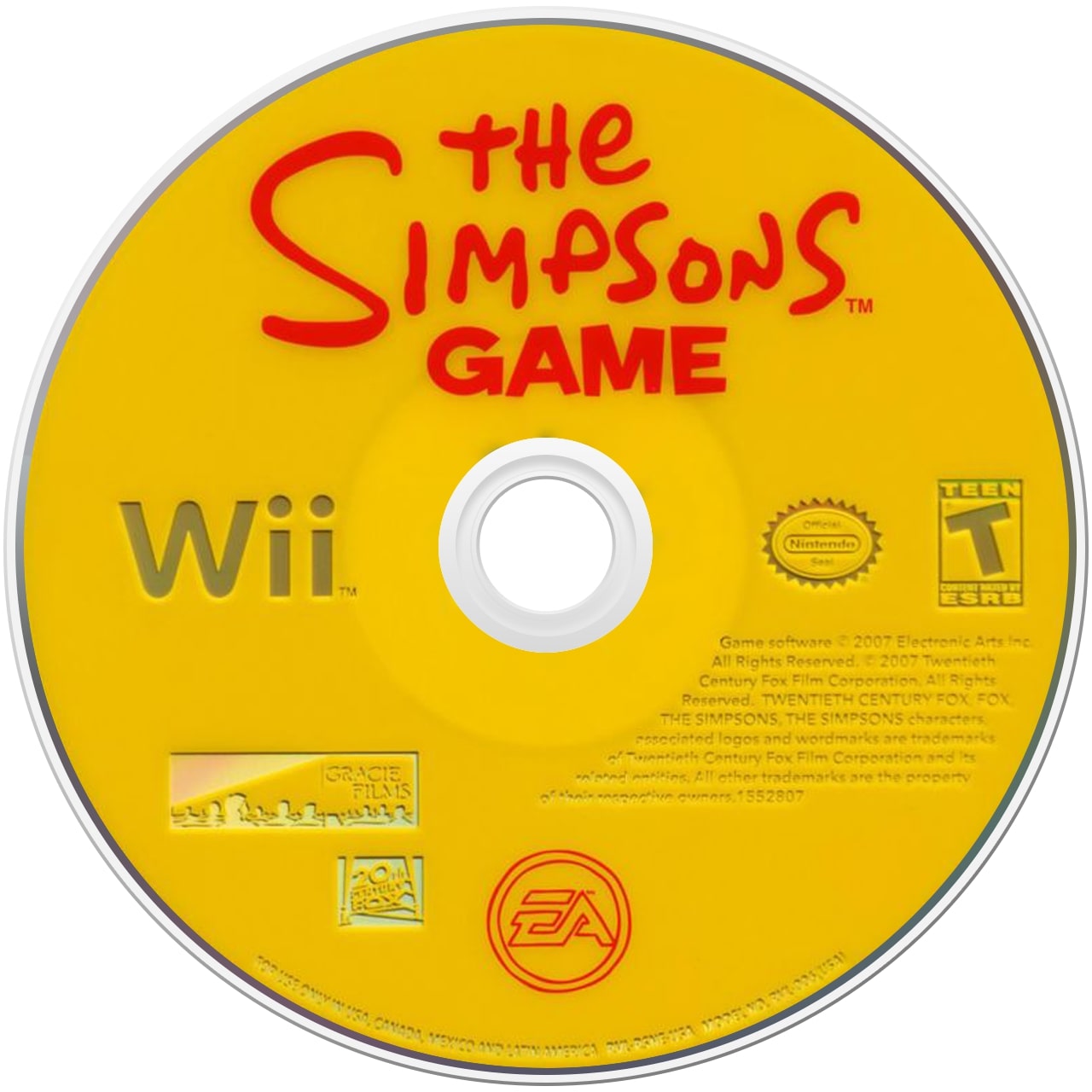 The Simpsons Game Wii - Video Game - Used - CaveGamers - Image 3