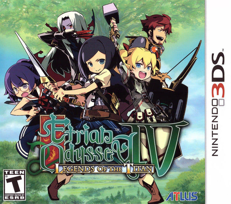 Etrian Odyssey IV: Legends of the Titan 3DS - Video Game - Used - CaveGamers