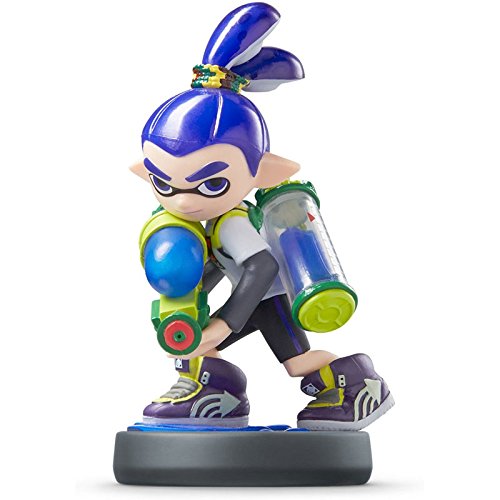 amiibo Splatoon Inkling Girl, Squid, & Boy 3-Pack Amiibos - Video Game Accessory - New - CaveGamers - Image 4