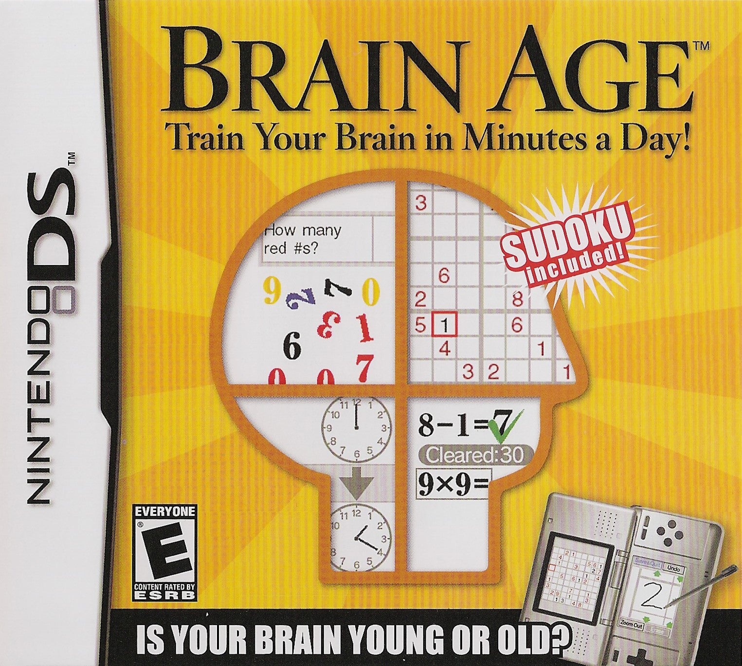 Brain Age DS - Video Game - Used - CaveGamers