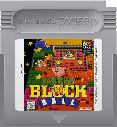 Kirby's Block Ball Game Boy - Video Game - Used - CaveGamers - Image 3