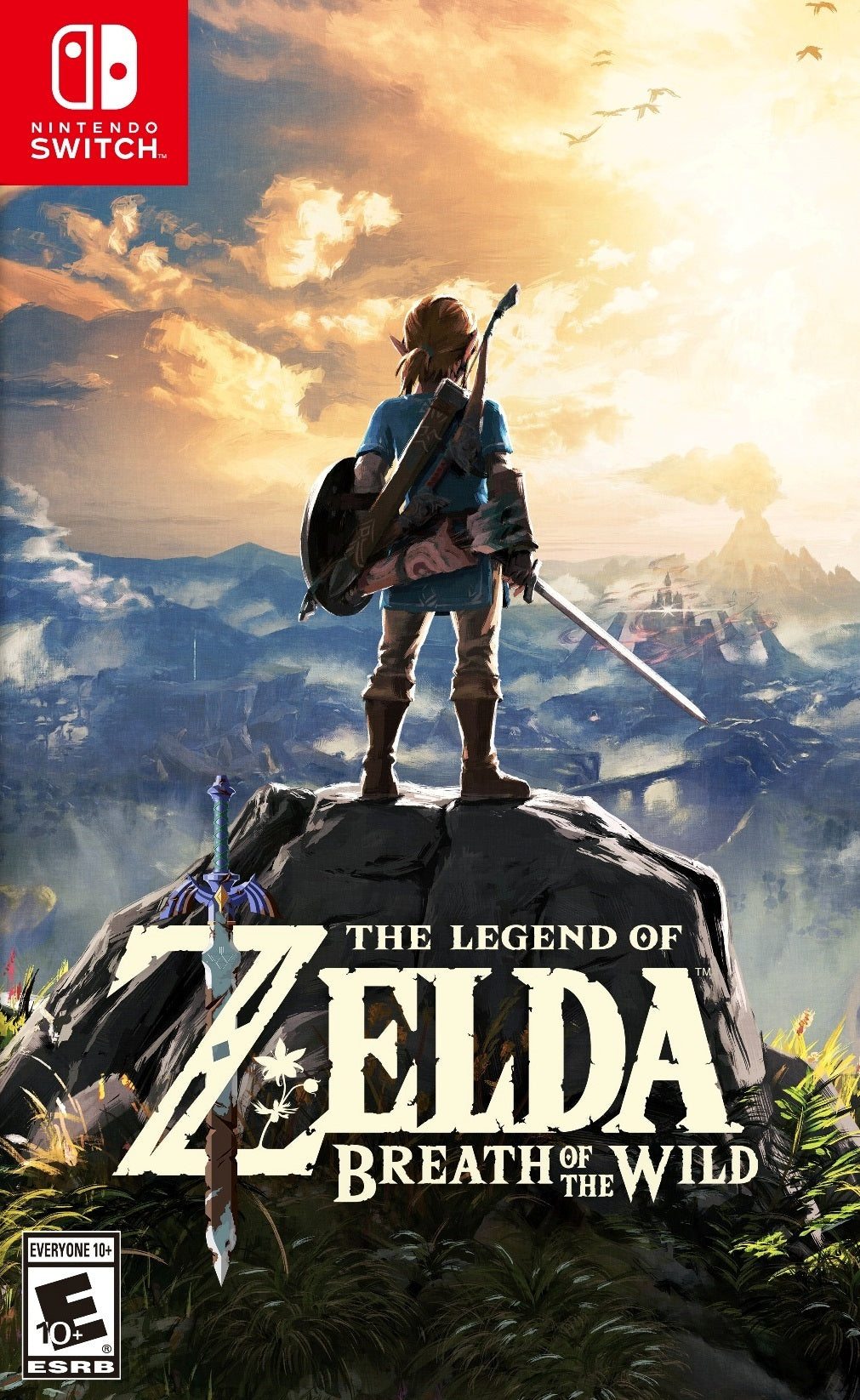 The Legend of Zelda: Breath of the Wild Switch - Video Game - Used - CaveGamers