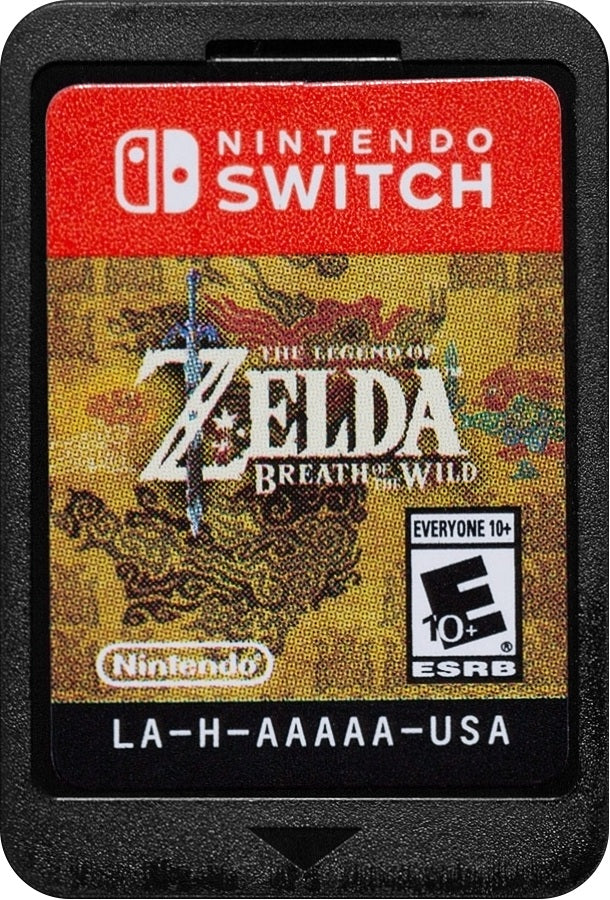 The Legend of Zelda: Breath of the Wild Switch - Video Game - Used - CaveGamers - Image 3
