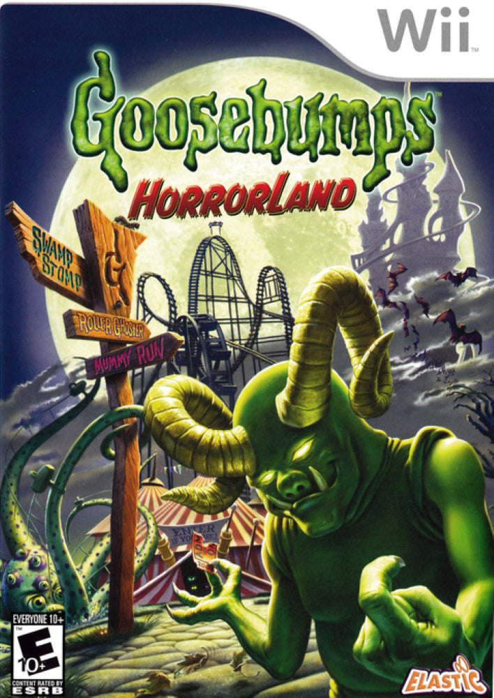 Goosebumps Horrorland Wii - Video Game - Used - CaveGamers