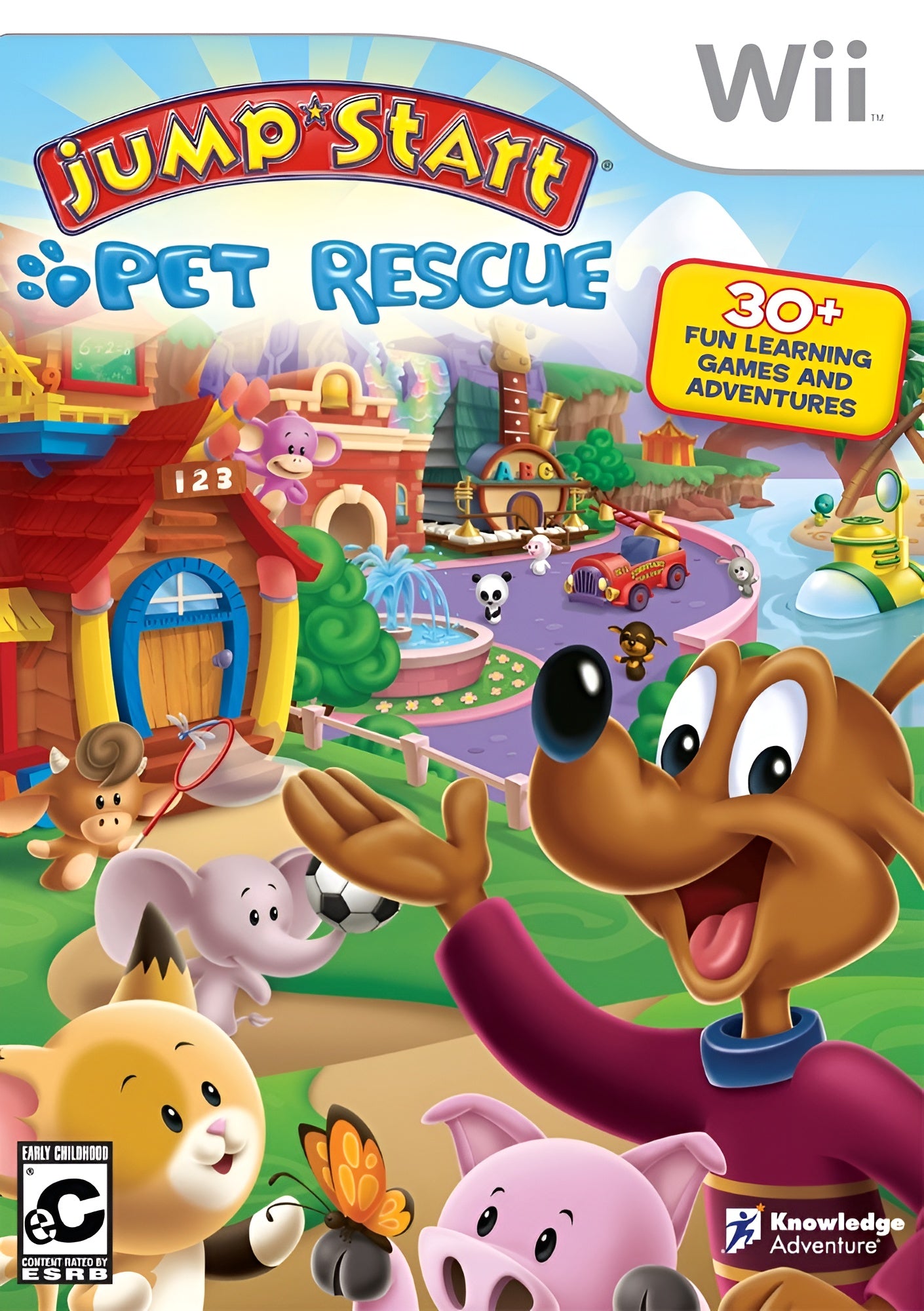 Jumpstart Pet Rescue Wii - Video Game - Used - CaveGamers