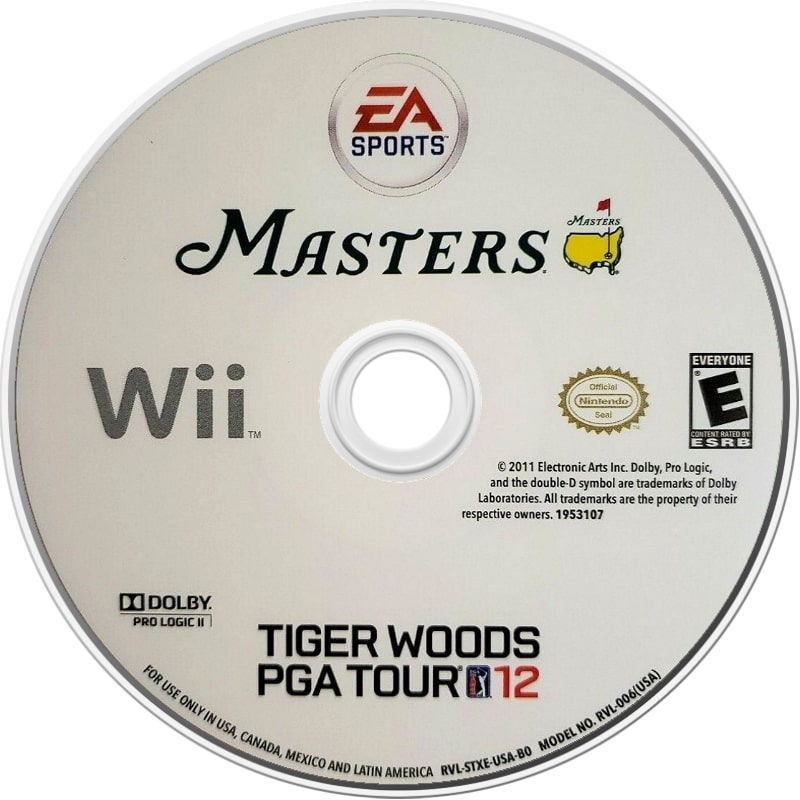 Tiger Woods PGA TOUR 12: The Masters Wii - Video Game - Used - CaveGamers - Image 3