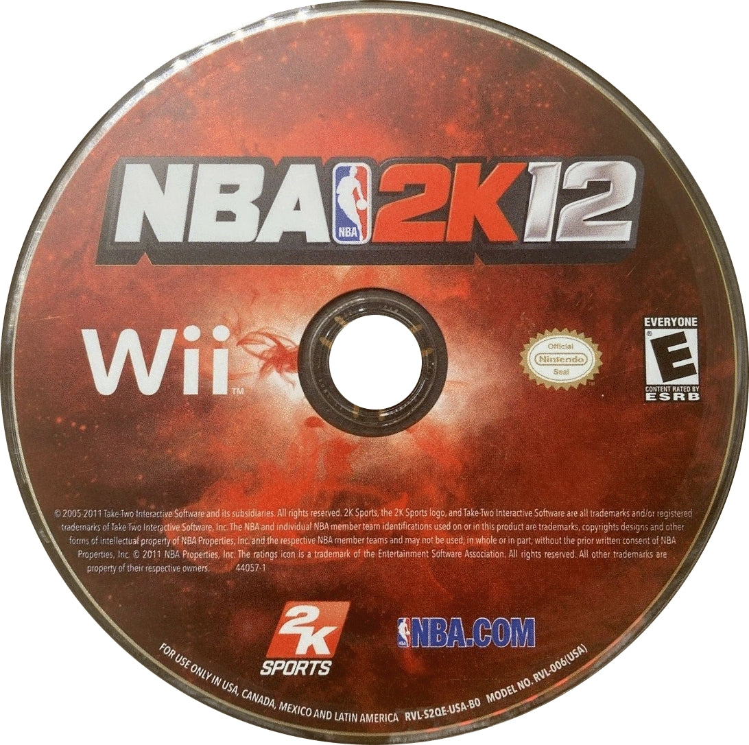 NBA 2K12 Wii - Video Game - Used - CaveGamers - Image 3