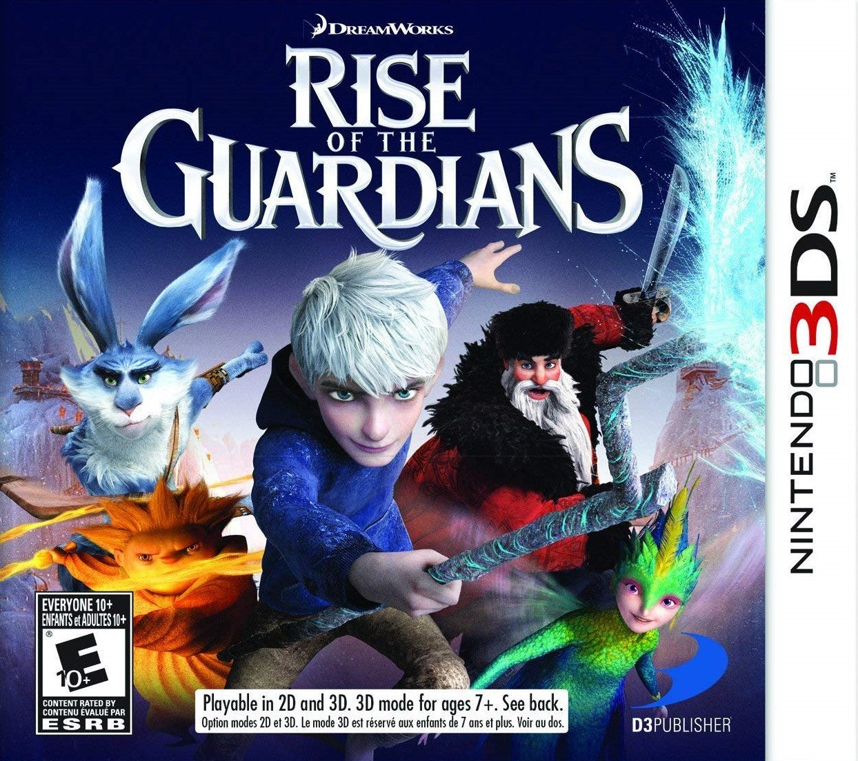 Rise of the Guardians: The Video Game 3DS - Video Game - Used - CaveGamers