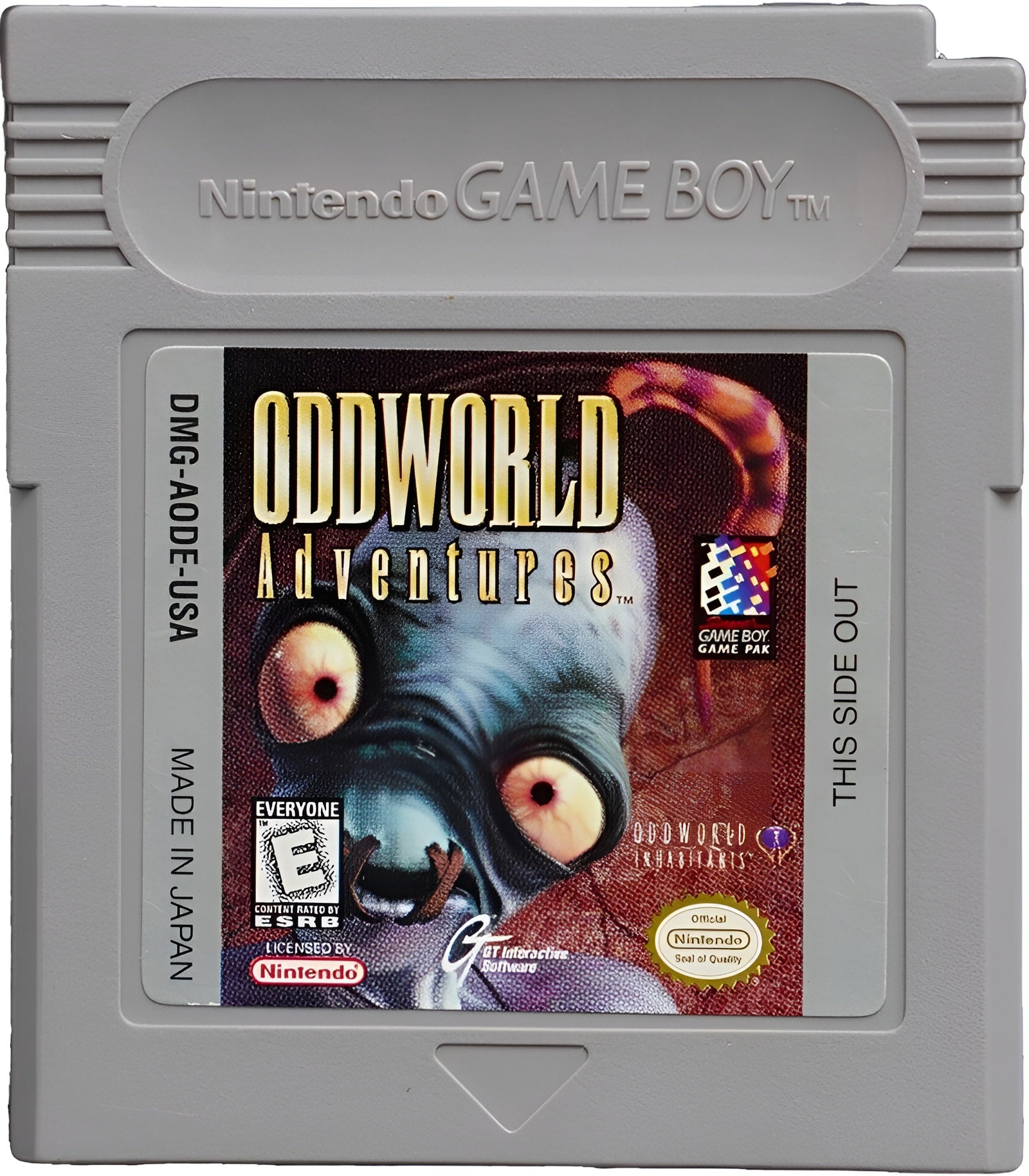 Oddworld Adventures Game Boy - Video Game - Used - CaveGamers - Image 3
