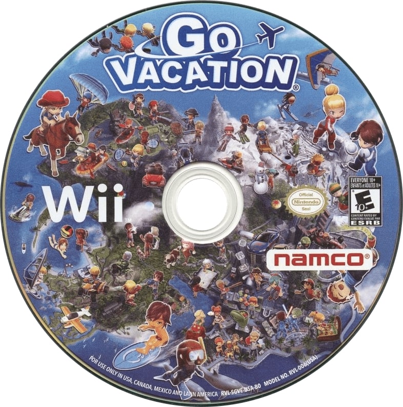 Go Vacation Wii - Video Game - Used - CaveGamers - Image 3