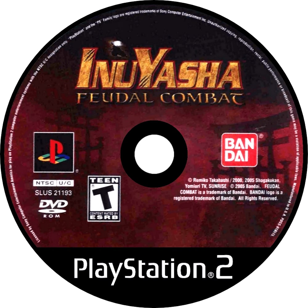 Inuyasha - Feudal Combat PS2 - Video Game - Used - CaveGamers - Image 3