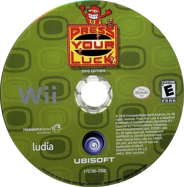 Press Your Luck, 2010 Edition Wii - Video Game - Used - CaveGamers - Image 3