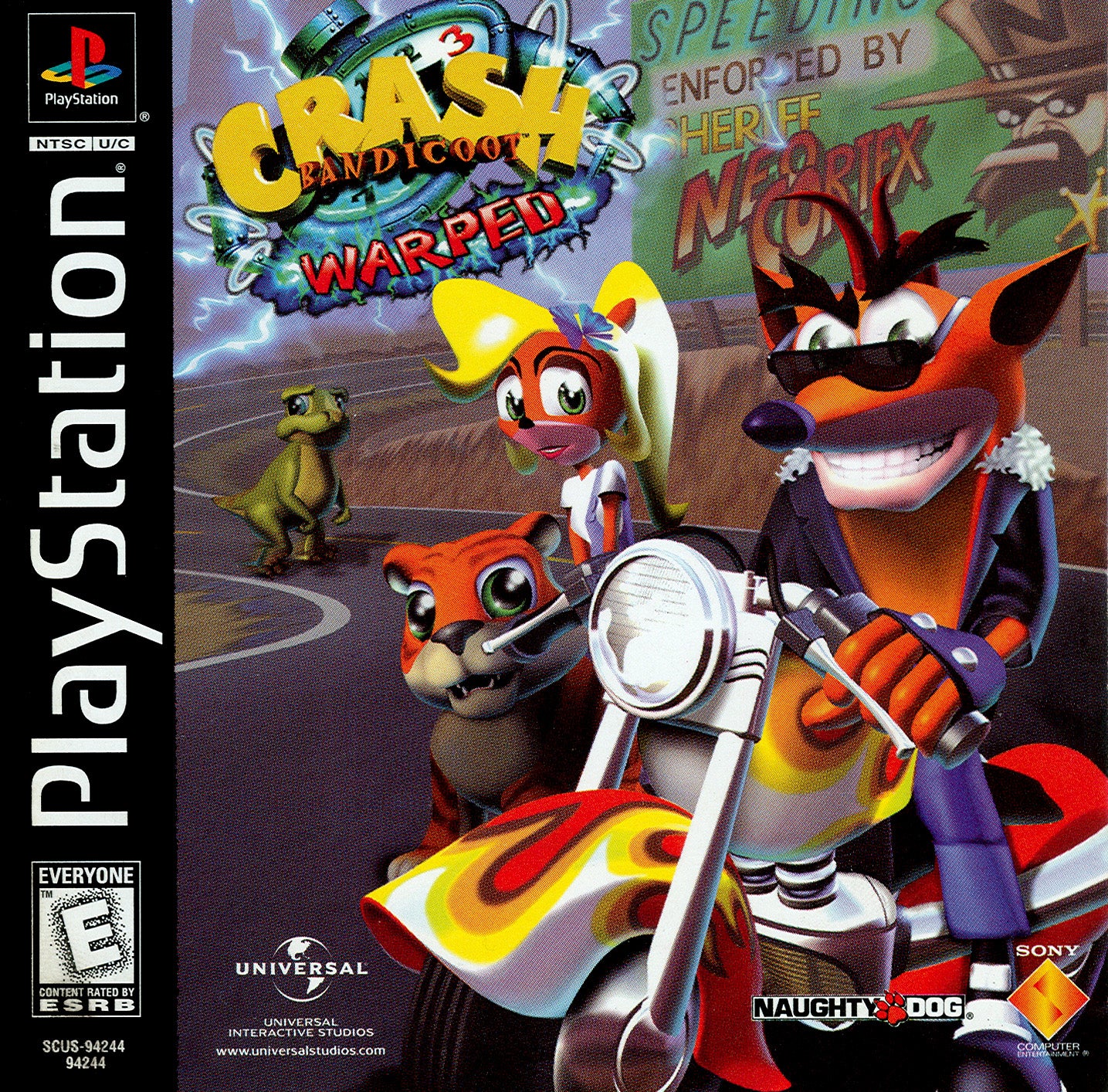 Crash Bandicoot 3: Warped Playstation - Video Game - Used - CaveGamers