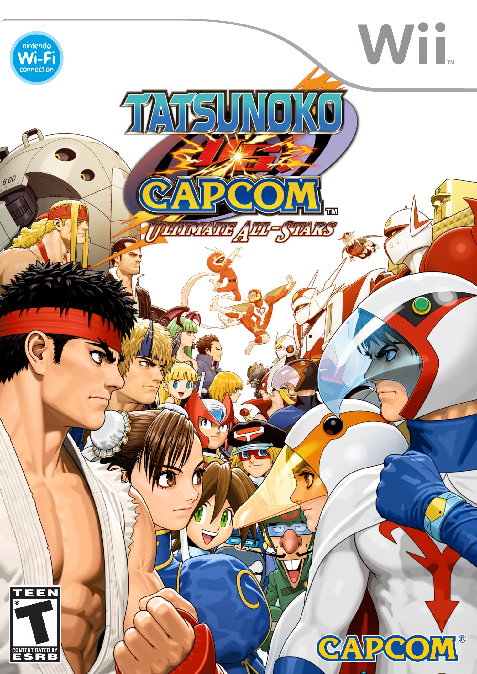 Tatsunoko vs. Capcom: Ultimate All-Stars Wii - Video Game - Used - CaveGamers