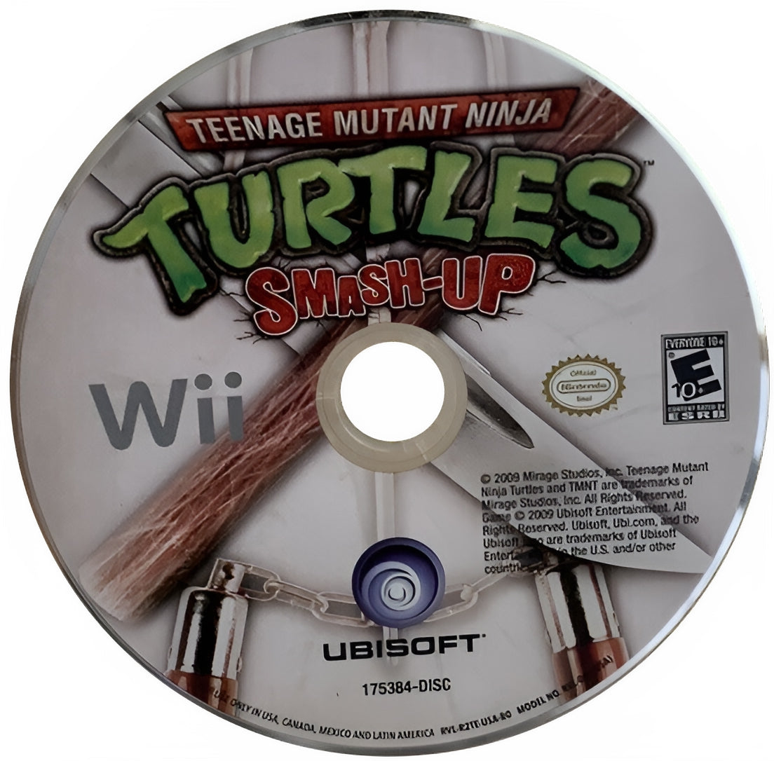 Teenage Mutant Ninja Turtles: Smash Up Wii - Video Game - Used - CaveGamers - Image 3