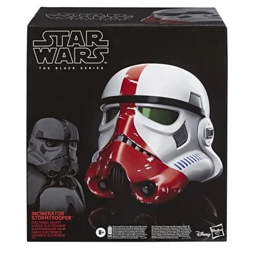 Star Wars: The Black Series - Incinerator Trooper Electronic Helmet Prop Replicas - Toys - New - CaveGamers