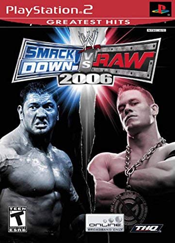 WWE Smackdown vs Raw 2006 PS2 - Video Game - Used - CaveGamers