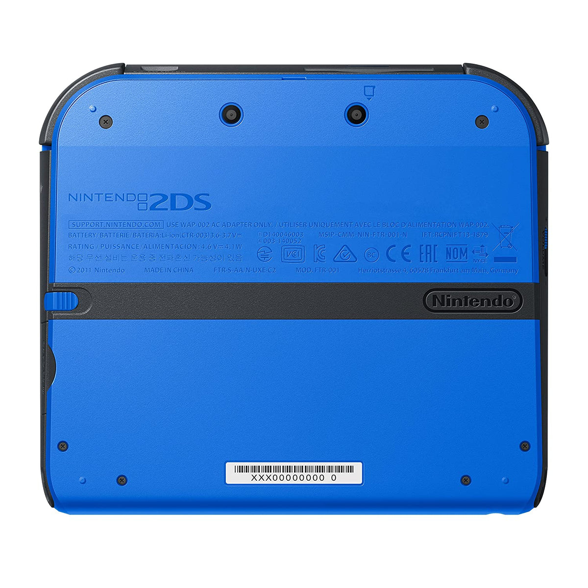 Nintendo 2DS - Electric Blue 3DS - Video Game System - Used - CaveGamers - Image 3