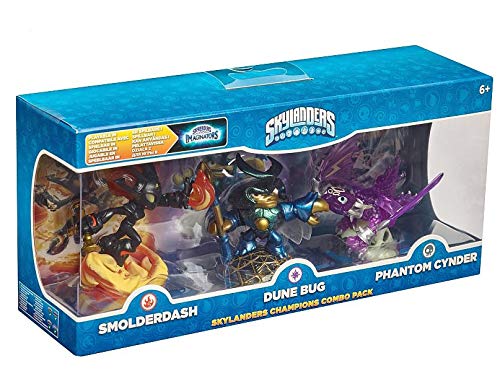 Skylanders Imaginators - Classic Champion Triple Pack - Smolderdash, Dune Bug and Cynder - Video Game Accessory - New - CaveGamers