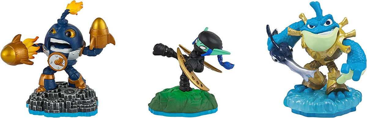 Skylanders Imaginators Classic Triple Pack - Countdown, Stealth Elf and Rip Tide Xbox One - Video Game Accessory - New - CaveGamers - Image 3