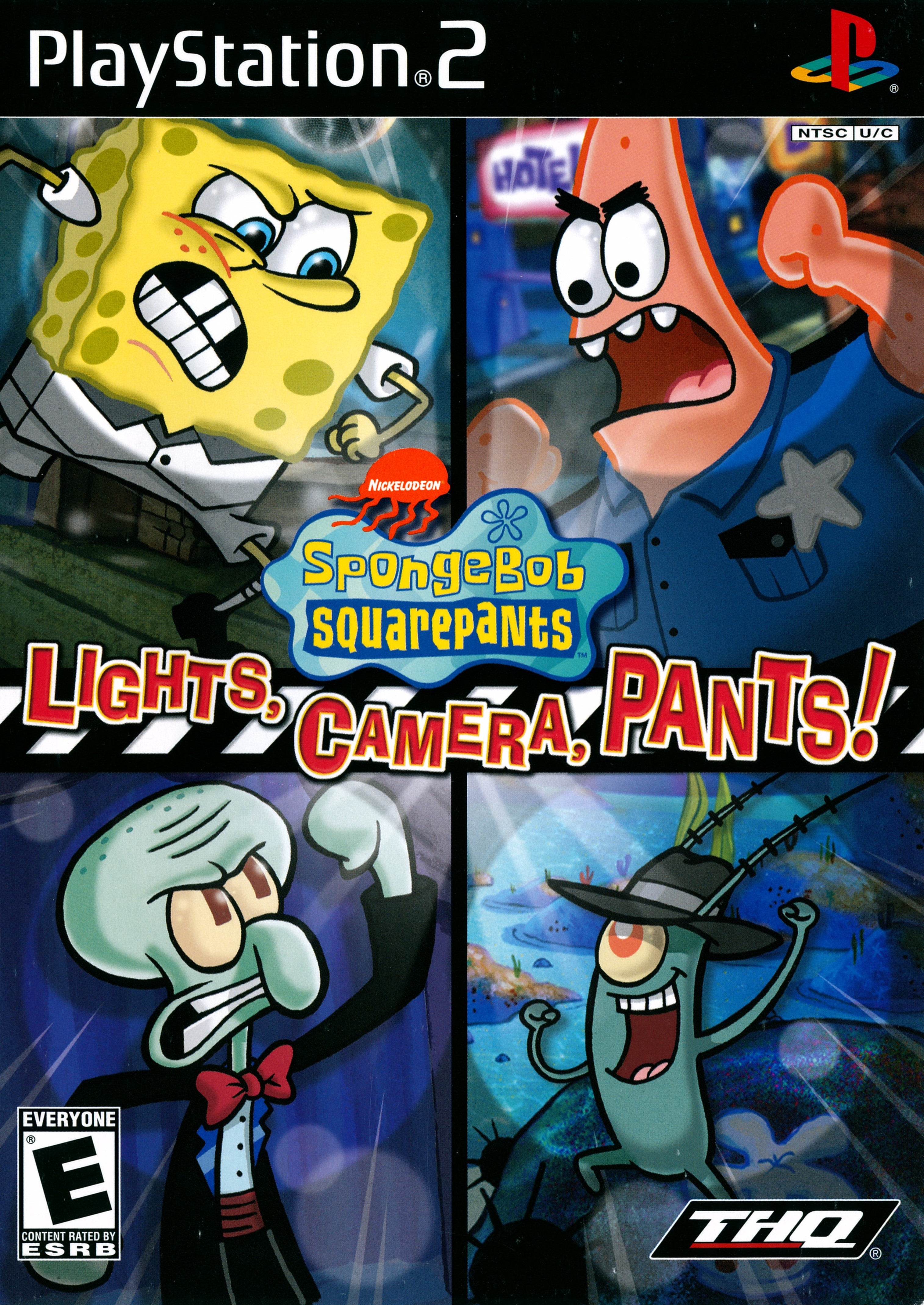 SpongeBob Squarepants: Lights, Camera, Pants PS2 - Video Game - Used - CaveGamers